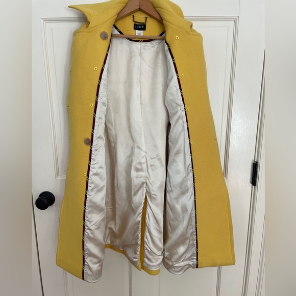 J Crew Lady Day Topcoat with belt - Picture 2 of 6
